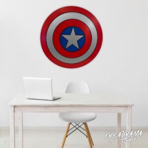 Cap America Shield 3D
