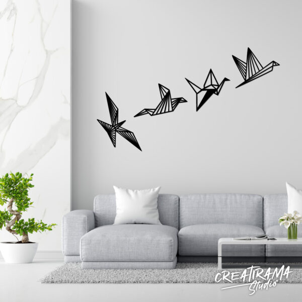Set Origami Birds